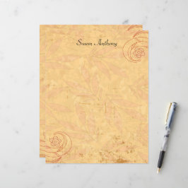 Papier Valentine Abstraite stationnaire déprimée