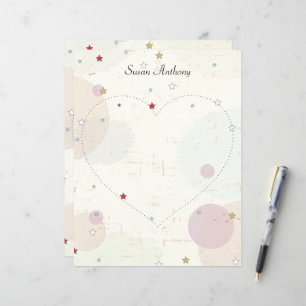 Papier Valentine Stars Stationnaires Carrosserie