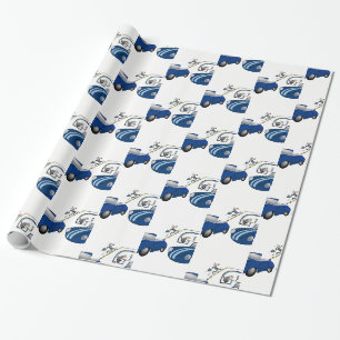 Papier verkaufen Autos Verkäufer Geschenkpapier
