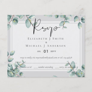 Papier Vert Eucalyptus Lilac Citron gris Mariage