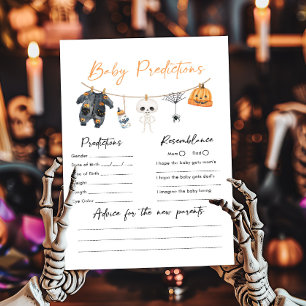 Papier Vêtements de Little Boo pour Halloween Baby Predic