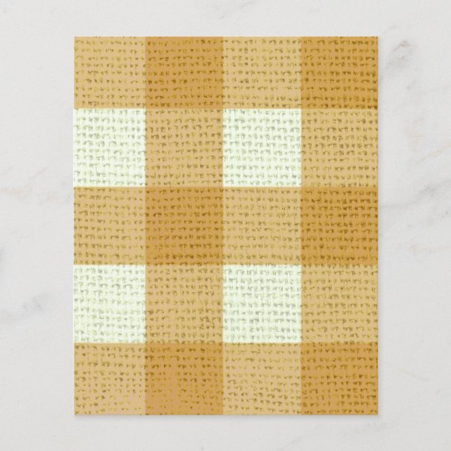 Papier vichy orange (Devant)