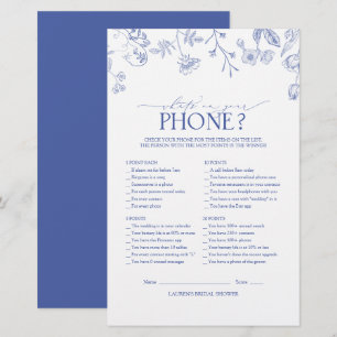 Papier Victorian French Blue & White Fête des mariées Jeu