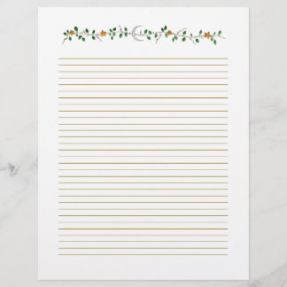 Papier Vin et étoile