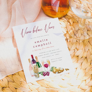 Papier Vino Avant Vows Vine Budget Fête des mariées