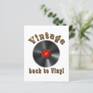 Papier Vintage - Retour à Vinyl, le disque est de retour,