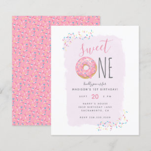 Papier Violet   Budget Donut Sprinkle Sweet 1er anniversa