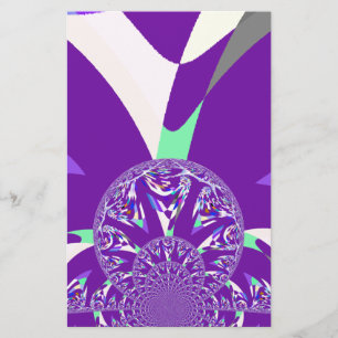 Papier Violet rétro