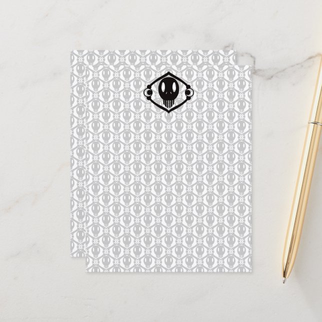 Papier Visages morbides (Devant/Arrière en situation)