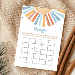 Papier Voici le jeu de Bingo de Baby shower Son