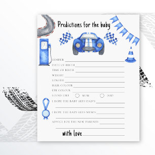 Papier Voiture de course - prédictions et conseils pour b