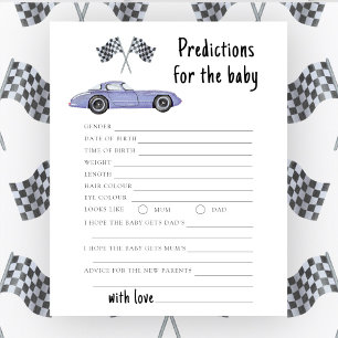 Papier Voiture de course - prédictions et conseils pour b