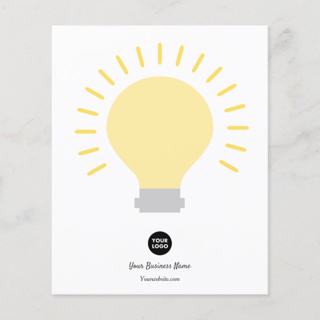 Papier Votre ampoule Logo Light (Devant)