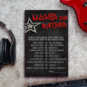 Papier Voudrait-elle - Née à Rock