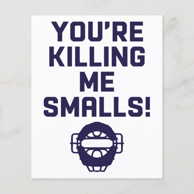 Papier Vous me tuez Smalls ! (Devant)