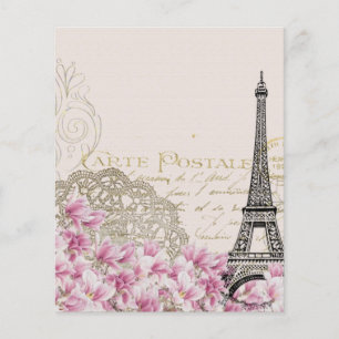 Papier voyage à Paris scrapbook paper
