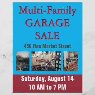 PAPIER VOYAGE MULTI-FAMILLE DE GARAGE OU DE GARAGE