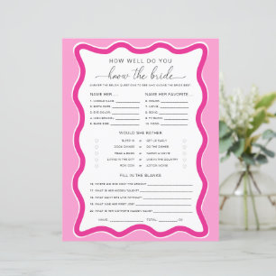 Papier Wave Pink Comment Bien Connaissez-Vous Le Jeu De M