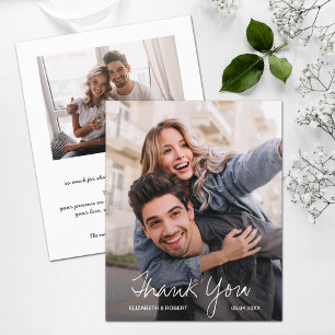 Papier Wedding Photo Thank You Cards