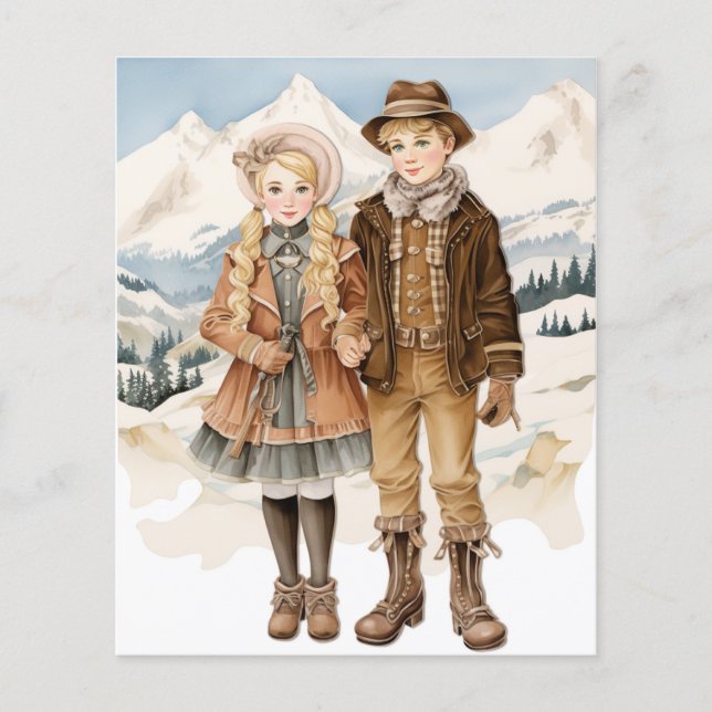 Papier Whispers of Winter & Paper Doll Fuites romantiques (Devant)