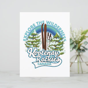 Papier Whistler Canada, explorez la nature sauvage, logo