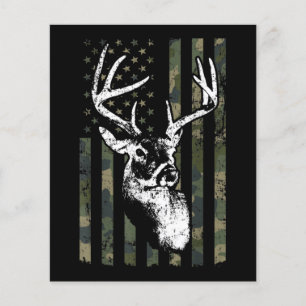 Papier Whitetail Buck Deer Hunting USA Camouflage Amériqu