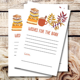 Papier Wings for baby shower game Smore fun marshmallow