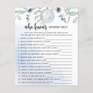 Papier Winter Qui connaît maman mieux