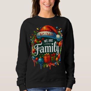 Papier Wir sind Familie Sweatshirt