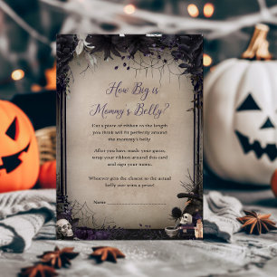 Papier Witchy Gothic How Big is Mommys Belly Jeu