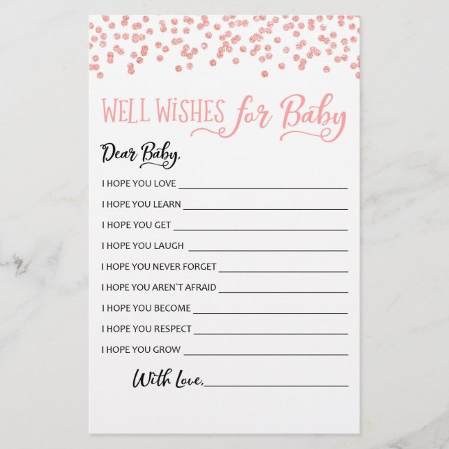 Papier Wives for Baby Game Baby shower Party jeu (Devant)