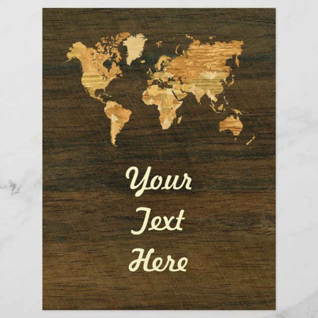 Papier Wooden (Devant)