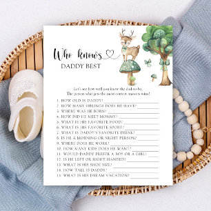 Papier Woodland Deer - Qui connaît le meilleur jeu pour p