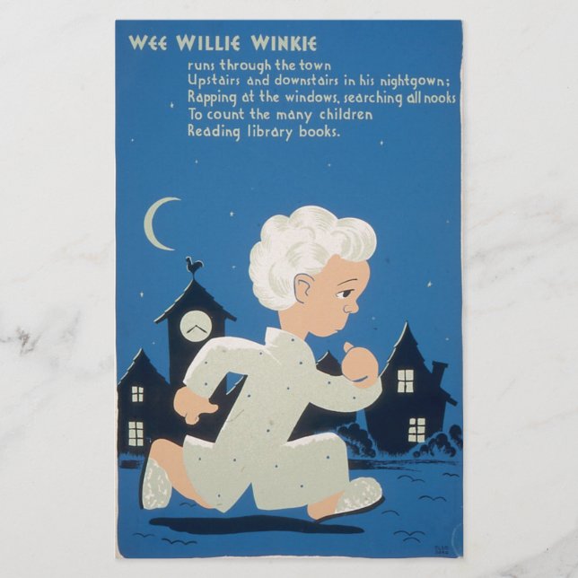 Papier WPA - Wee Willie Winkie (Devant)