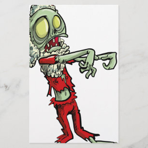 Papier xmas zombie santa claus