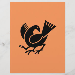Papier Yata crow
