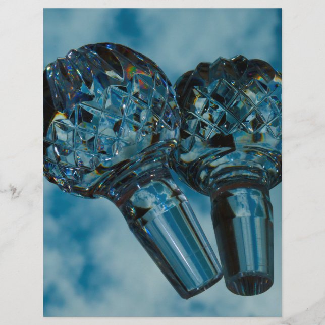 Papier Yonder to the Crystal Blue Skies (Devant)