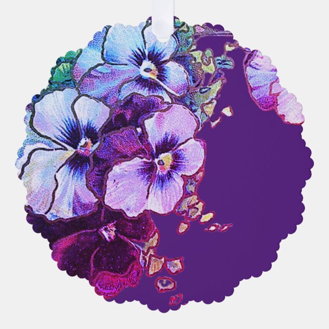 Papier-Zierkarte und Design Ornament Karte (Vorderseite)