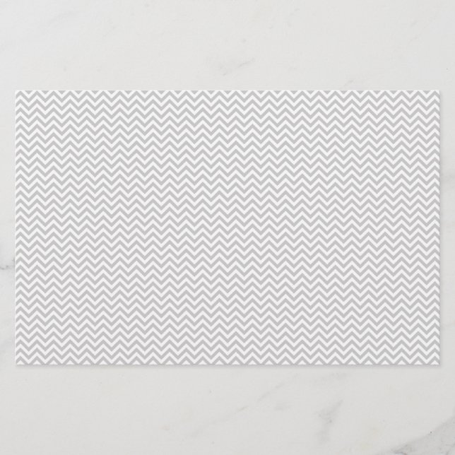 Papier ZigZag gris simple (Devant)