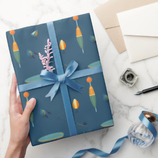 Papier zum Abwracken von Fischereien Geschenkpapier