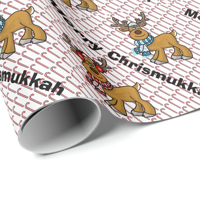 Papier zum Abwracken von Juden und Andern Geschenkpapier (Rolleneckpunkt)
