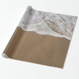 Papier zum Abwracken von Ozeanen und Stränden Geschenkpapier