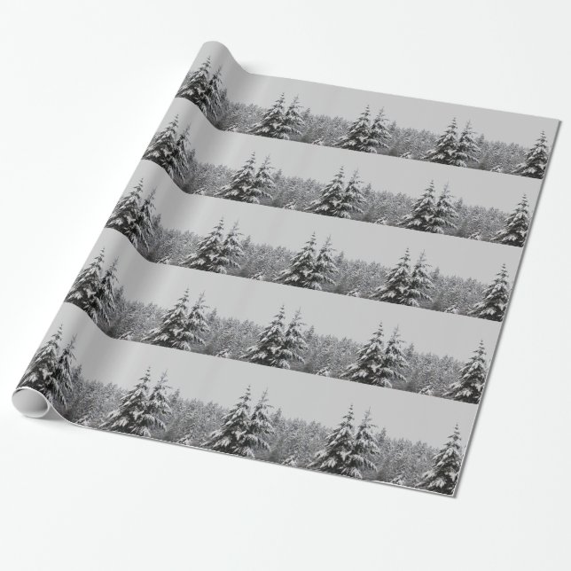 Papier zum Schneebesen von Holiday Wrapping Geschenkpapier (Ungerollt)