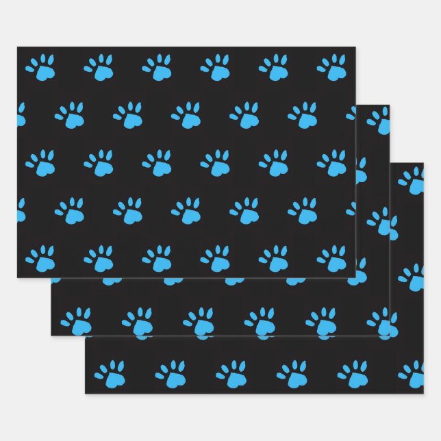 Papier zum Umblättern von Pads (schwarz & blau) (Set)