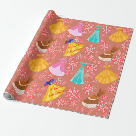 Papier zum Umpacken von Princess-Kleidung Geschenkpapier