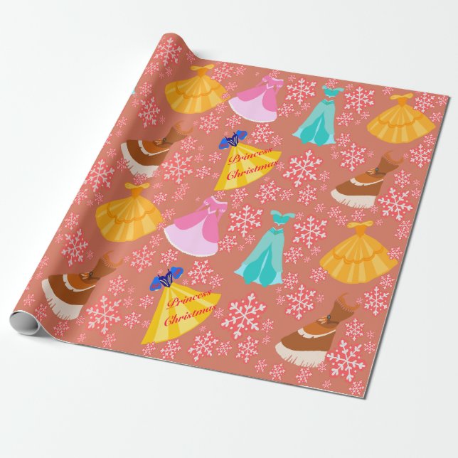 Papier zum Umpacken von Princess-Kleidung Geschenkpapier (Ungerollt)