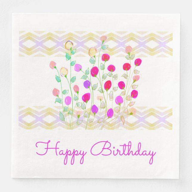 Papierabend Napkins für jeden Anlass Serviette (Vorderseite)