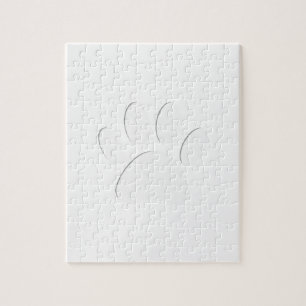Papierausschnitt Dog-Druck