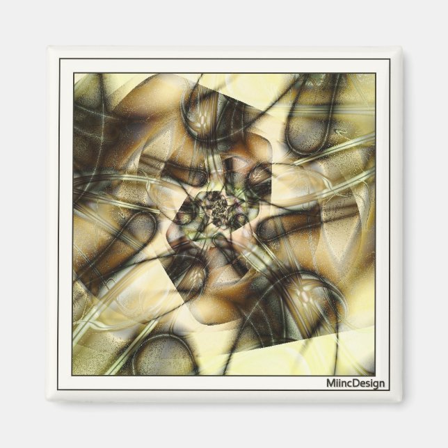 Papierausschnitte Magnet (Vorne)