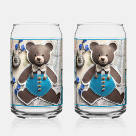 Papierbär Soda Glas